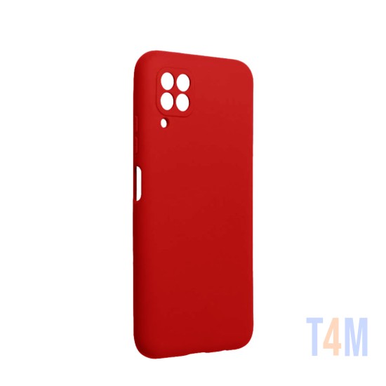 Capa de Silicone para Huawei P40 Lite Vermelho